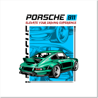 Porsche 911 Posters and Art